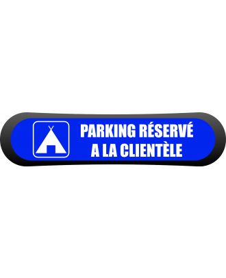 Kit - signalétique - Compark  Parking réservé a la clientéle (2)