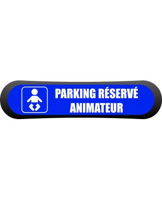 Kit - signalétique - Compark  Parking réservé animateur (2)