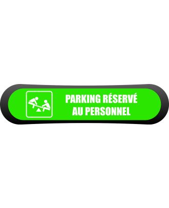 Visuel Compark  Parking réservé au personnel