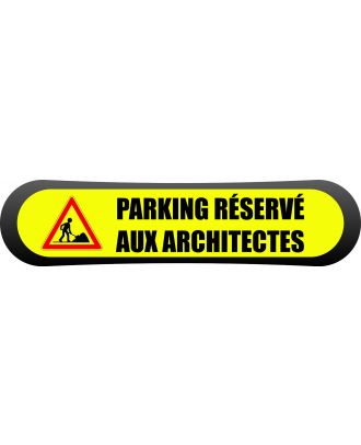 Visuel Compark Parking réservé aux architecte