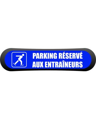 Visuel Compark Parking réservé aux entraîneurs