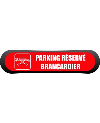 Kit - signalétique - Compark  Parking réservé brancardiers