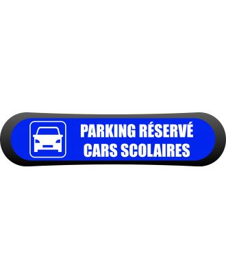 Kit - signalétique – Compark Parking réservé aux cars scolaires