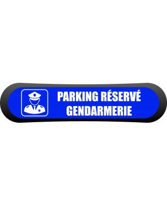 Kit - signalétique - Compark Parking réservé gendarmerie