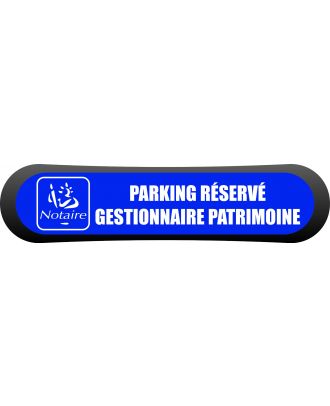 Kit - signalétique - Compark  Parking réservé gestionnaire patrimoine