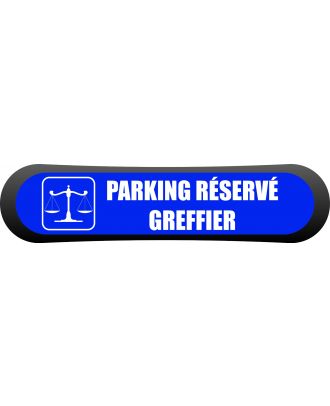 Kit - signalétique - Compark  Parking réservé greffier