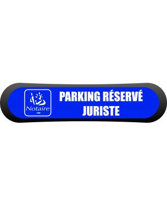 Kit - signalétique - Compark  Parking réservé juriste