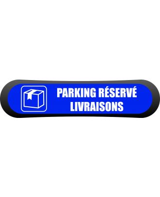 Visuel Compark Parking réservé livraisons