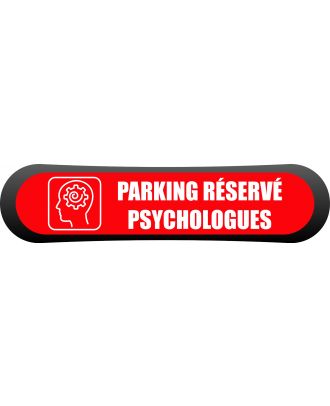 Kit - signalétique - Compark  Parking réservé psychologue