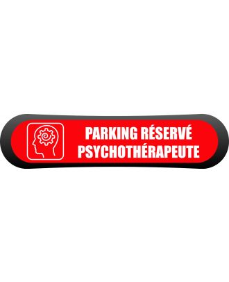 Kit - signalétique - Compark  Parking réservé psychothérapeute